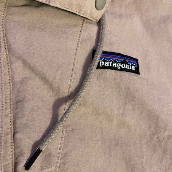 Patagonia Pink Teddy Half Button Pull Over Jacket Size Medium - Picture 2 of 4